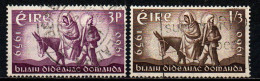 IRLANDA - 1960 - ANNO INTERNAZIONALE DEL RIFUGIATO - USATI - Oblitérés