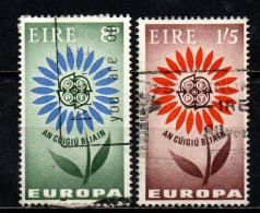 IRLANDA - 1964 - EUROPA UNITA - CEPT - USATI - Gebruikt