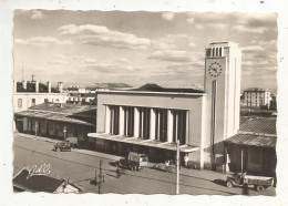 Cp, Chemin De Fer, LA GARE, 63, CLERMONT FERRAND, Service De L'architecture S.N.C.F. Vierge, Photo-ed. G. D'O, Camion... - Stazioni Senza Treni