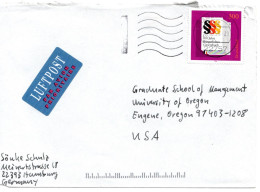 69464 - Bund - 1996 - 300Pfg BGB EF A Bf HAMBURG -> Eugene, OR (USA) - Covers & Documents