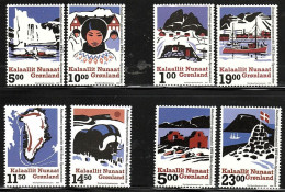 Greenland 2020/2021/2022/2023 School Savings I/II/III/IV Complete Series Stamps 8v MNH - Nuovi