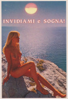 PIN UP - DONNINA SEXY - CHARME - NAKED - NUDE - WOMAN SEXY POSE - "INVIDIAMI E SOGNA" - 1992 - Pin-Ups