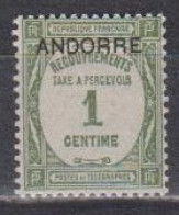 Andorra, Franz.  P 9 , Xx  (F 1784) - Unused Stamps