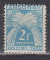 Andorra, Franz.  P 26 , Xx  (F 1786) - Unused Stamps