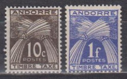 Andorra, Franz.  P 32-33 , Xx  (F 1788) - Ongebruikt