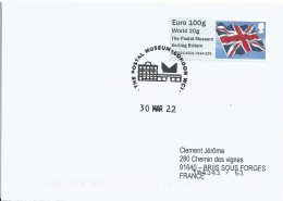 Vignette De Distributeur - ATM - IAR - Drapeau - Exposition Sur Le Tri Postal - Post & Go Stamps