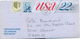 Aérogramme - Lettre De Cookville Pour La France - Otros & Sin Clasificación