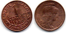 MA 24525 / 1 Centime 1920 SUP - 1 Centime