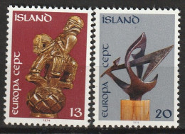 ISLANDE - N°442/3 ** (1974) Europa - Ungebraucht