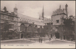 Jesus College, Oxford, Oxfordshire, C.1910 - Lévy Postcard LL45 - Oxford
