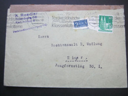 1948 , 2 Pfg. Notopfer , Oben Und Unten "ausgerissen ) Statt Geschnitten , Brief - Covers & Documents