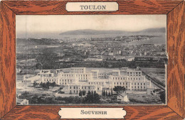 83-TOULON- CARTE DEPLIANTE- SOUVENIR - Toulon