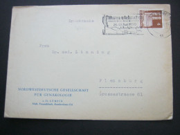 1950 , LÜBECK - Warenschau , Klarer Stempel Auf Brief - Covers & Documents