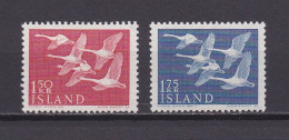 ISLANDE 1956 TIMBRE N°270/71 NEUF** OISEAUX - Neufs