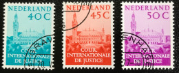 Nederland - C18/28 - 1977 - (°)used - Michel 41#43 - Dienst - Cour International De Justice - Service