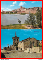 2 CPSM/gf  ZAMORA (Espagne)   Vue Partielle Et église De Saint-Cyprien..*7917 - Zamora