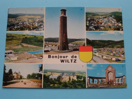 Bonjour De WILTZ > Panorama Camping Monument Théatre Château ( Edit.: Kraus ) Anno 1982 ( Voir / See SCANS ) ! - Wiltz