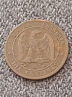 10 Ct Napoleon 1864 BB - 10 Centimes