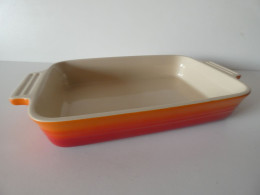 Le Creuset Plat Rectangulaire 26 Cms Céramique émaillée Couleur Volcanique - Portate