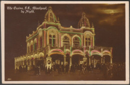 The Casino, By Night, South Shore, Blackpool, C.1920s - Advance Series RP Postcard - Blackpool