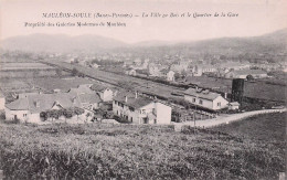 Mauleon - La Ville En Bois Et Le Quartier De La Gare   - CPA°J - Mauleon Licharre