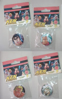 KENSHIRO KEN GUERRIERO MANGA ANIME 4 SPILLE REPRO 2020 VINTAGE STYLE 70'S CARTONE ANIMATO CULT 80 NON ORIGINALE CARTONE - Diabolik