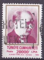 Türkei Marke Von 1993 O/used (A2-37) - Usados