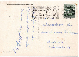 69508 - Österreich - 1971 - S1,30 Bauten EF A AnsKte MITTELBERG - ... -> Westdeutschland - Lettres & Documents