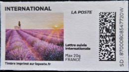 France > Personnalisés Champs De Lavande - Druckbare Briefmarken (Montimbrenligne)