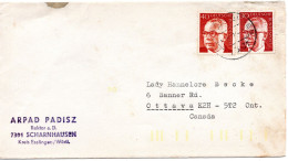 69517 - Bund - 1974 - 40Pfg Heinemann MiF A Bf SCHARNHAUSEN -> Ottawa, ON (Canada) - Briefe U. Dokumente