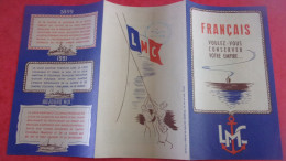 WWII LIGUE MARITIME COLONIALE FRANCAISE FRANCAIS VOULEZ VOUS CONSERVER VOTRE EMPIRE ? LMCF - Other & Unclassified