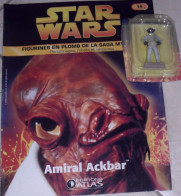 Soldat De Plomb " Amiral Ackbar " - Star Wars - Atlas - Films - Figurine - Collection - Otros & Sin Clasificación
