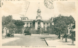 Sénégal Dakar  Le Palais Du Gouvernement Général  Voiture Ancienne 1937 - Sénégal