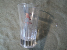 VIEUX VERRE PICON AU CAVALIER DORE - Glasses