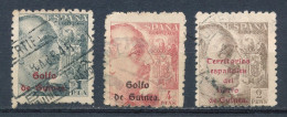 °°° GUINEA ESPANOLA - Y&T N°304/6 - 1942/1943 °°° - Guinea Española