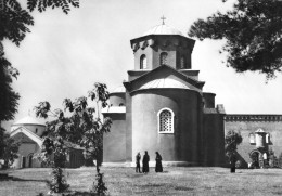 Serbie Manastir Zica  Près De Kraljevo Monastère Eglise Photo Glacée CPSM - Servië