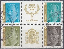 ESPAÑA 1994 Nº 3305A/3308A USADO EN BLOQUE - Used Stamps