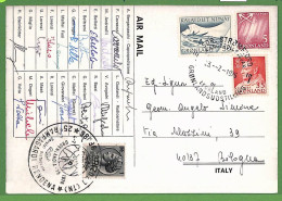 Ae3401 - GREENLAND - POSTAL HISTORY - ITALIAN Mountaineering EXPEDITION 1976 - Escalade