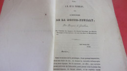 BERRY INDRE XIXEME LETTRE A M DE LA TREMBLAIS SUR L HISTOIRE DE LA MOTTE FEUILLY PRS LA CHATRE PIERQUIN GEMBLOUX - Historical Documents