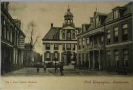 Heerenveen // Paul Krugerplein (links Hotel Jorissen) Ca 1900 - Heerenveen