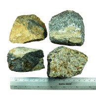 Cyprus Mineral Specimen Rock Lot Of 4 - 864g - 30.4 Oz Troodos Ophiolite 01907 - Minéraux