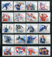 Norway. 20 Wintersport Stamps - All Different - ALL MINT** - OFFER!! - Collections