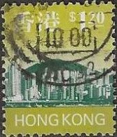 HONG KONG 1997 Hong Kong Skyline - $1.20 - Green And Yellow FU - Usati