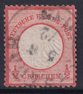 DEUTSCHES REICH 1872 - Canceled - Mi 3 - Kleines Brustschild 1/2g - Used Stamps