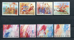 Norway. 8 Stamps - All Different - ALL MINT** - OFFER!! - Collections