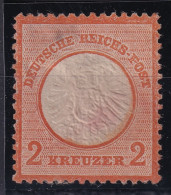 DEUTSCHES REICH 1872 - MLH - Mi 24 - Grosses Brustschild 2kr - Nuevos