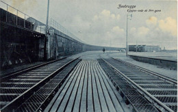 BELGIQUE - Zeebrugge - Claire-voie Et 1ère Gare - Carte Postale Ancienne - Zeebrugge