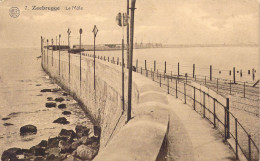 BELGIQUE - Zeebrugge - Le Môle - Carte Postale Ancienne - Zeebrugge