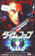 Télécarte Japon Japan Phonecard Movie Cinema TIMECOP Van Damme (5018) - Cine