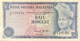 Malaysia 1 Ringgit, P-13a (1976) - VF - Malasia